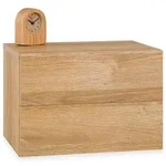 CARO-M&ouml;bel H&auml;ngender, Wildeiche, Holzwerkstoff, Mode, 42x29x30 cm,...