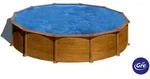 Gre Pool-Set 2024, Braun, Metall, 132 cm, Freizeit, Pools und Wasserspa&szlig;,...