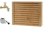 Garantia Y, Braun, Kunststoff, 350 L, 40x100x124 cm, Gartenzubeh&ouml;r,...