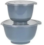 Rosti R&uuml;hrsch&uuml;ssel-Set, Blaugrau, Kunststoff, 15 cm, Backen, Backhelfer,