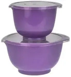 Rosti R&uuml;hrsch&uuml;ssel-Set, Violett, Kunststoff, 15 cm, Backen, Backhelfer,