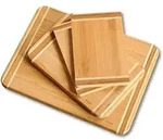 Kesper Schneidebrett, Natur, Holz, Bambus, 38x1.6x28.5 cm, Fsc, K&uuml;chenzubeh&ouml;r,