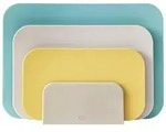Rosti Schneidebretter-Set, Mehrfarbig, T&uuml;rkis, Kunststoff, 35x26 cm,