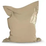 Green Bean Riesen-Sitzsack, Beige, Textil, F&uuml;llung: Styroporkugeln, Rechteckig,