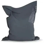 Green Bean Riesen-Sitzsack, Anthrazit, Textil, F&uuml;llung: Styroporkugeln, Rechteckig,
