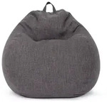 Green Bean Sitzsack, Dunkelgrau, Textil, F&uuml;llung: Styroporkugeln, Oval,...