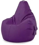 Green Bean Sitzsack, Lila, Textil, F&uuml;llung: Styroporkugeln, Oval, 70x90x80 cm,