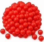Littletom B&auml;llebad-B&auml;lle, Rot, Kunststoff, Rund, 5.5x5.5x5.5 cm, unisex,...