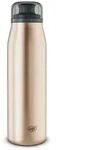 Alfi Isolierflasche ISO Bottle, Champagner, Metall, 0,35 L, BPA-frei, doppelwandig,