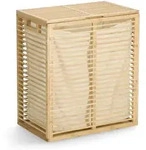 Zeller Present W&auml;schesammler, Natur, Holz, Bambus, 53.5x33x61 cm, Ordnen &