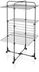 Leifheit Turmwäschetrockner Classic Tower 270 Black , Schwarz , Kunststoff , Leifheit Turmwäschetrockner Classic Tower 270 Black , Schwarz , Kunststoff ,