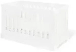 Pinolino Gitterbett Pinolino Emilia, Wei&szlig;, Holzwerkstoff, 81x88x151 cm, zum