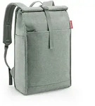 Reisenthel Rucksack Urban rolltop twist sage, Salbeigr&uuml;n, Textil, 30x49x14.5 cm,