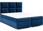 Best For Home Boxbett, Blau, Holz, H&ouml;he ca. 18 cm, Rechteckig, 140x200 cm,