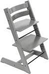 Stokke Hochstuhl Tripp Trapp, Grau, Holz, Buche, massiv, Hartholz, 46x79x49 cm,