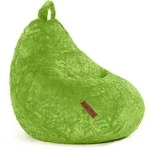 Green Bean Sitzsack, Gr&uuml;n, Textil, F&uuml;llung: Styroporkugeln, Oval, 45x60x45 cm,