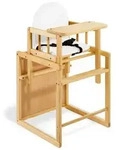 Pinolino Hochstuhl, Beige, Holz, 49x88x44 cm, Babym&ouml;bel, Hochst&uuml;hle &...