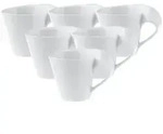 Villeroy & Boch Espressotassen, Wei&szlig;, Keramik, Kaffee & Tee, Tassen, Espressotassen
