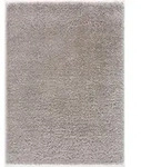 Novel Hochflorteppich Porto, Hellgrau, Textil, Uni, rechteckig, 120x170 cm, f&uuml;r