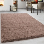 Ayyildiz Hochflorteppich Life 1500, Braun, Beige, Textil, Uni, rechteckig, 100x200