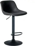 CLP Barhocker, Schwarz, Metall, 43x79x49 cm, Esszimmer, Barm&ouml;bel, Barhocker