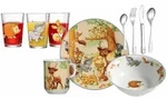 Ritzenhoff Breker Kinderset, Mehrfarbig, Kunststoff, Keramik, Metall, Textil, 2x2x2