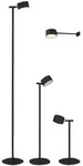Northpoint Led-Akku-Stehleuchte, Schwarz, Metall, 16x120x16 cm, Lampen & Leuchten,