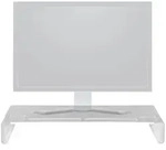 Yamazaki Monitorst&auml;nder, Wei&szlig;, Metall, 24x8x58 cm,