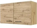 FlexWell K&uuml;chenoberschrank, Eiche Artisan, Holzwerkstoff, 1 F&auml;cher, einzeln