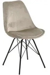 Carryhome Stuhl, Sand, Textil, Rundrohr, 48.5x85.5x54 cm, Esszimmer, St&uuml;hle,