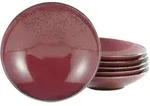 Creatable Suppentellerset Nature Collection, Keramik, 6-teilig, rund, Essen &