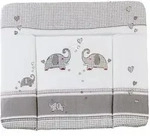 Roba Wickelauflage, Grau, Textil, Animalprint, 85x75 cm, Pflegen, Wickeln,