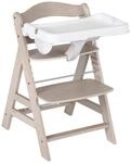 Hauck Ess- Alpha Tray, Wei&szlig;, Kunststoff, 46x56.5x22.5 cm, SGS-gepr&uuml;ft, Babym&ouml;bel,