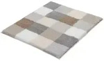 Kleine Wolke Badteppich Caro, Kaschmir, Textil, Karo, 55x65 cm, f&uuml;r Fu&szlig;bodenheizung