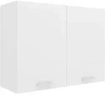 Mid.you K&uuml;chenoberschrank, Wei&szlig;, Holzwerkstoff, 1 F&auml;cher, 80x60x31 cm,...