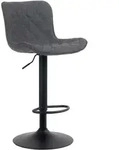 CLP Barhocker, Schwarz, Metall, 48x83x54 cm, Esszimmer, Barm&ouml;bel, Barhocker