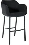 CLP Barhocker, Anthrazit, Metall, 58x108x56 cm, Esszimmer, Barm&ouml;bel, Barhocker