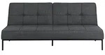 ebuy24 Schlafsofa, Grau, Holzwerkstoff, 2-Sitzer, 198x87x95 cm, Wohnzimmer, Sofas &