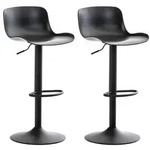 CLP Barhocker, Schwarz, Metall, 44x81x45 cm, Esszimmer, Barm&ouml;bel, Barhocker