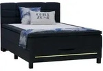 Boxxx Boxspringbett, Anthrazit, Kunststoff, H3, H&ouml;he ca. 24 cm, 140x200 cm,