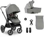 Hauck Kombikinderwagen Comfort N Care Air Set, Grau, Textil, 59.5x114x99 cm, EN 1888,