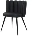 Kawola Esszimmerstuhl, Schwarz, Kunststoff, 59x79x55 cm, Esszimmer, St&uuml;hle,