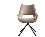 Kawola Esszimmerstuhl, Greige, Schwarz, Kunststoff, 57x89x61 cm, Esszimmer, St&uuml;hle,