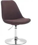 CLP Drehstuhl, Braun, Metall, 48x76x57 cm, Esszimmer, St&uuml;hle, Esszimmerst&uuml;hle,
