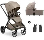 Hauck Kombikinderwagen Move N Care Set, Hellbraun, Metall, Kunststoff, Textil,