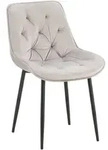 CLP Stuhl, Grau, Metall, 52x84x59 cm, Esszimmer, St&uuml;hle, Esszimmerst&uuml;hle,