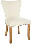CLP Wohnzimmerstuhl, Creme, Holz, 52x90x59 cm, Esszimmer, St&uuml;hle, Esszimmerst&uuml;hle