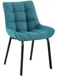 CLP Stuhl, T&uuml;rkis, Metall, 58x84x57 cm, Esszimmer, St&uuml;hle, Esszimmerst&uuml;hle,