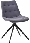 CLP Drehstuhl, Dunkelgrau, Metall, 48x82x56 cm, Arbeitszimmer, B&uuml;rost&uuml;hle,
