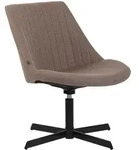 CLP Drehstuhl, Taupe, Metall, 63x79x71 cm, Esszimmer, St&uuml;hle, Esszimmerst&uuml;hle,